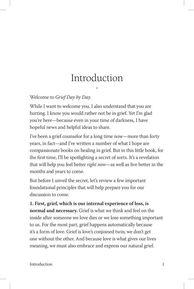 Grief Day by Day: Simple, Everyday Practices to Help Yourself Survive... and Thrive