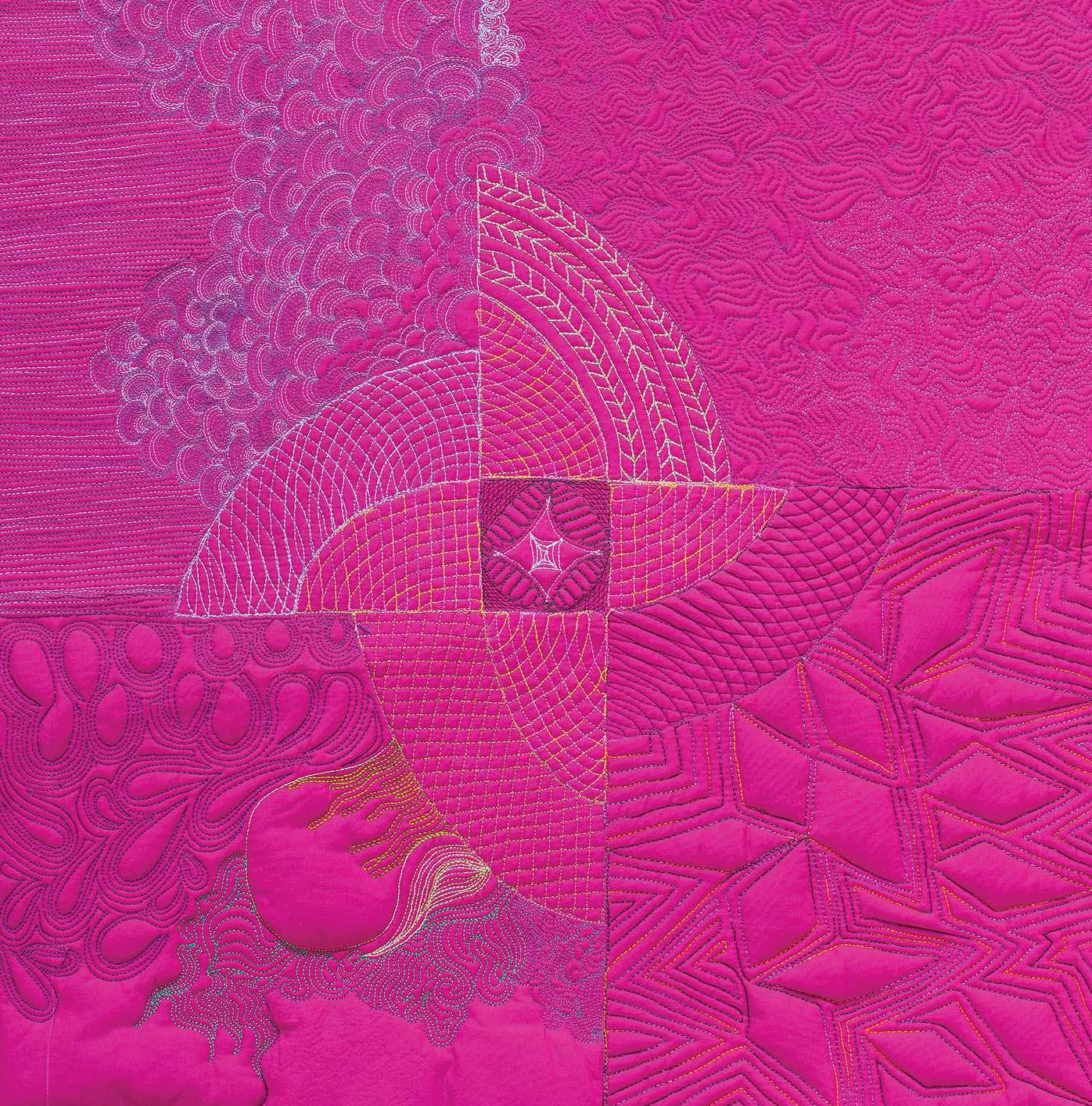 Color, Thread & Free-Motion Quilting: Learn to Stitch with Reckless Abandon