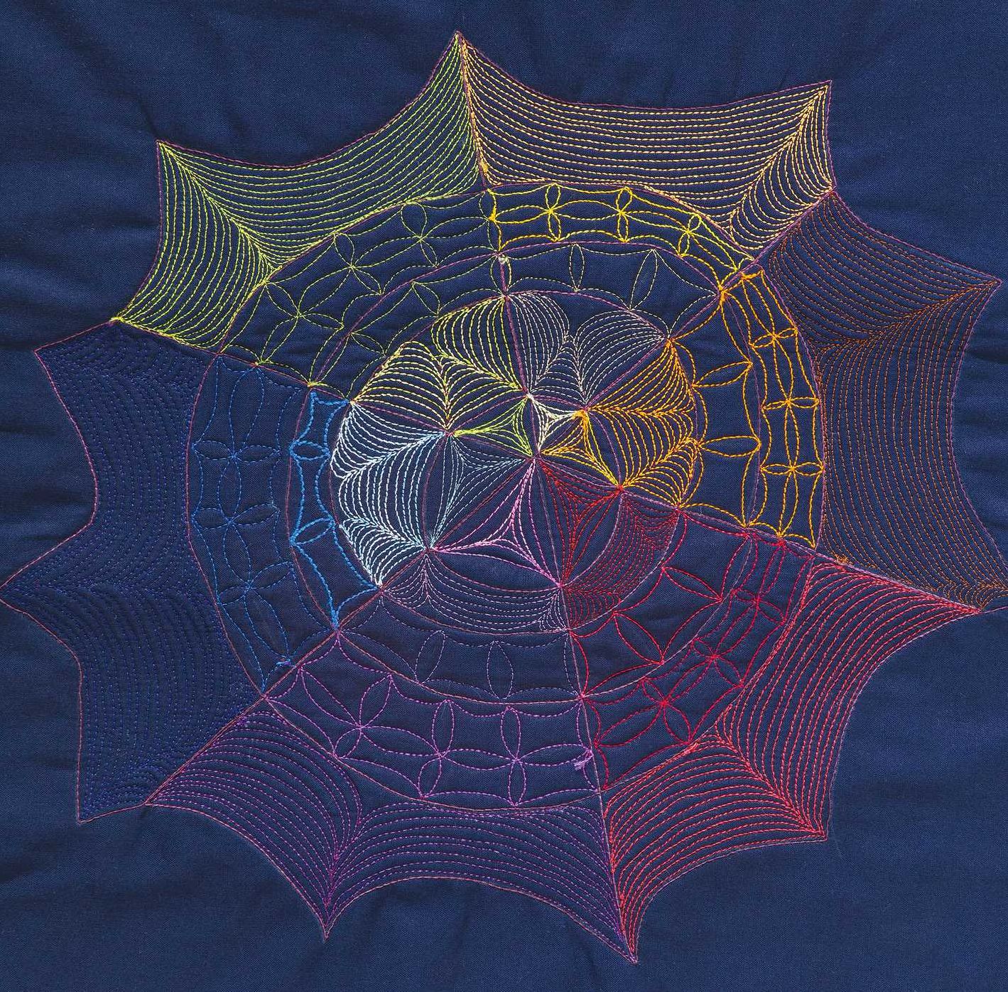Color, Thread & Free-Motion Quilting: Learn to Stitch with Reckless Abandon