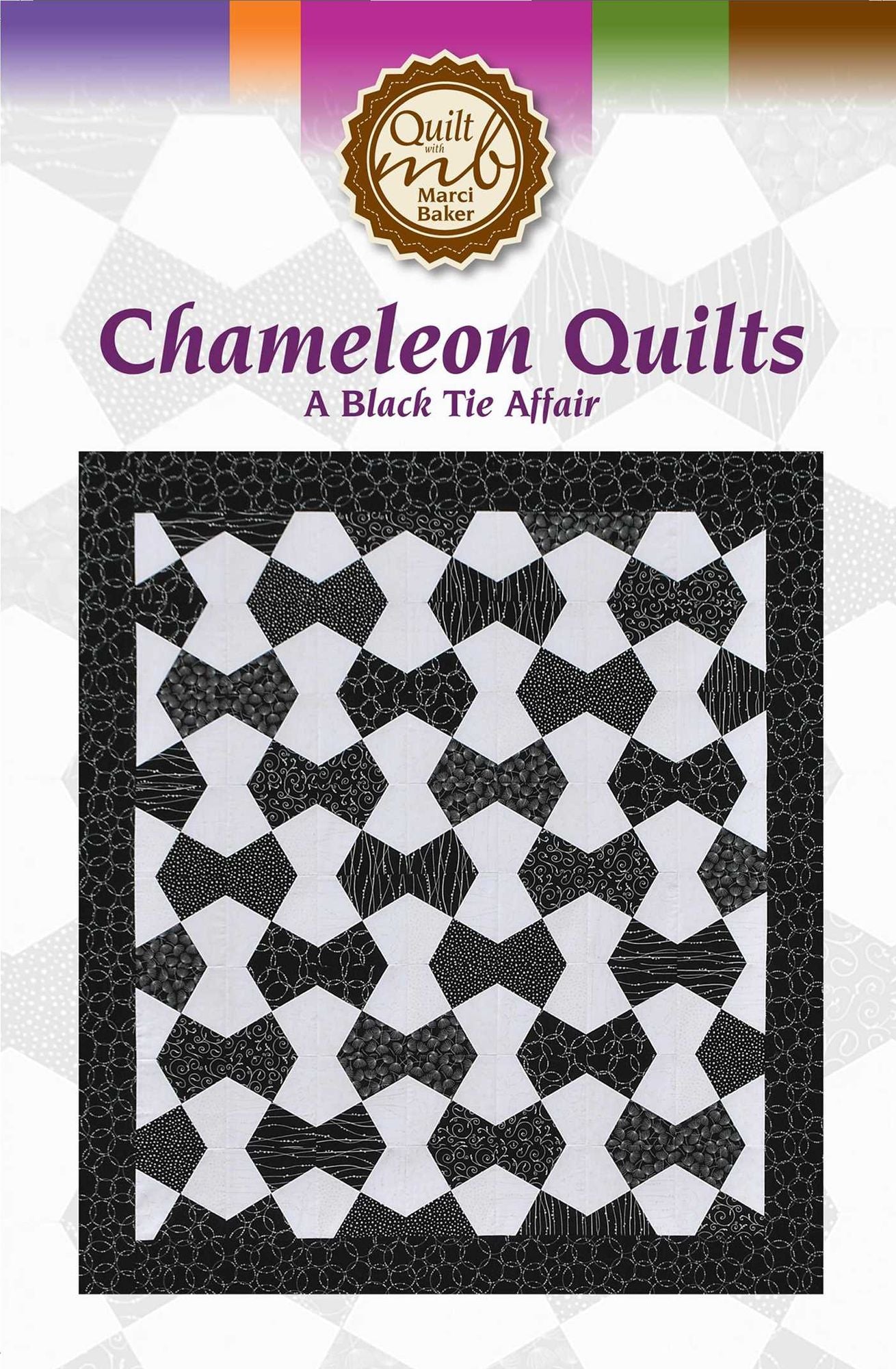 Chameleon Quilts A Black Tie Affair Quilt Pattern