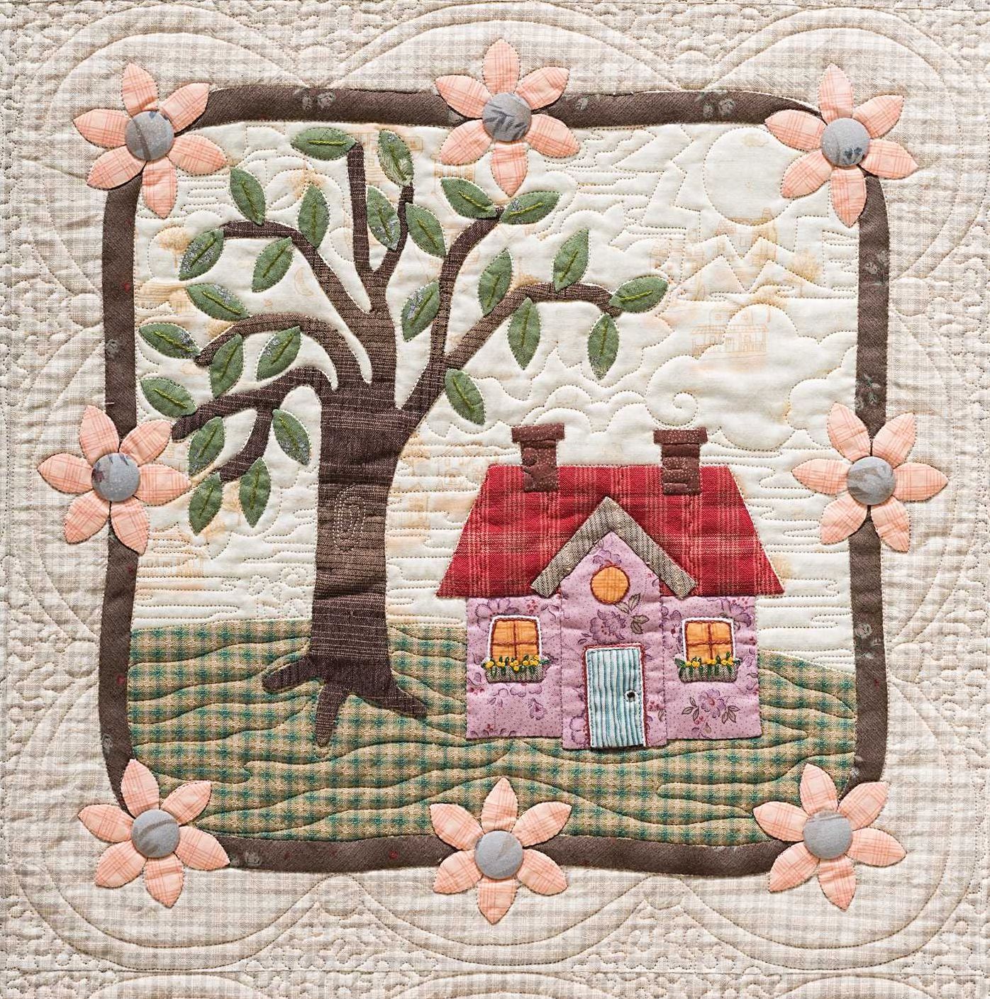 My Cozy Village: 9 Quilt Blocks to Appliquï¿½ & Embroider