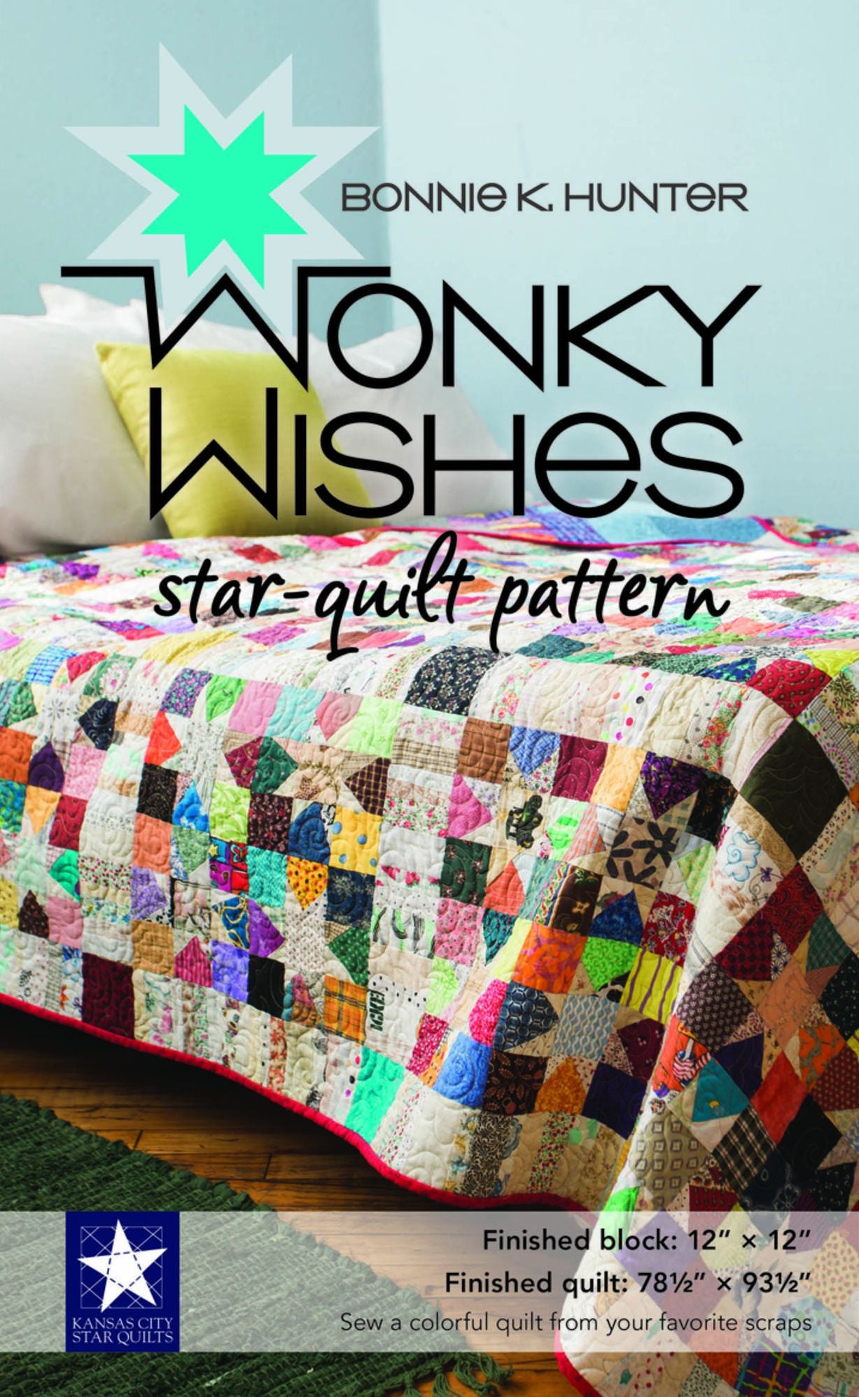 Wonky Wishes Star-Quilt Pattern