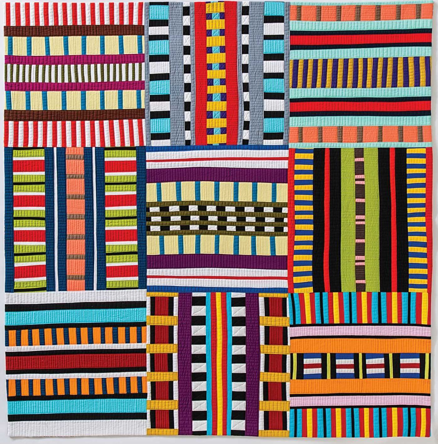 Improv Patchwork: Dynamic Quilts Made with Line & Shape