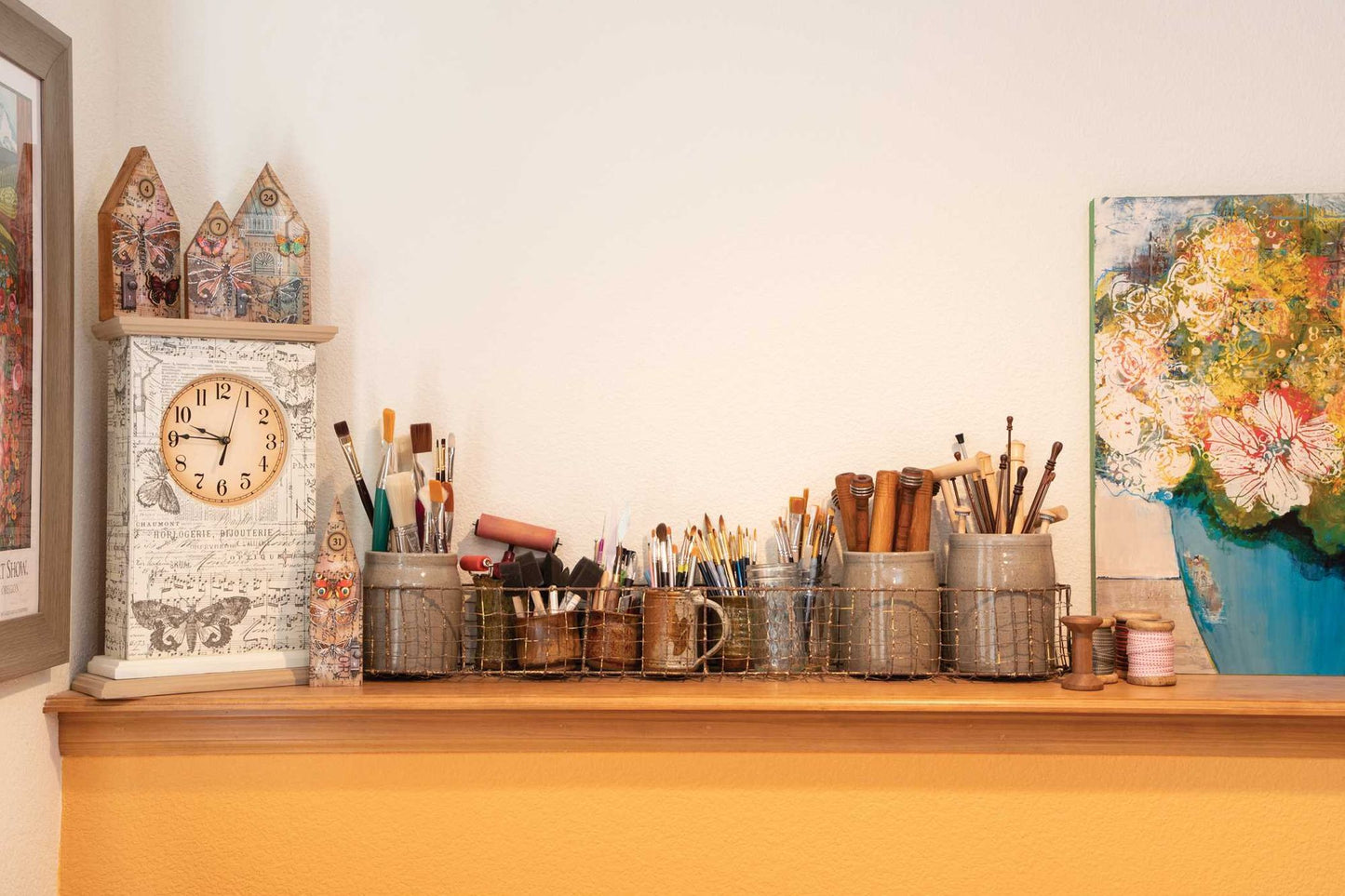 Love Your Creative Space: A Visual Guide to Creating an Inspiring & Organized Studio Without Breaking the Bank