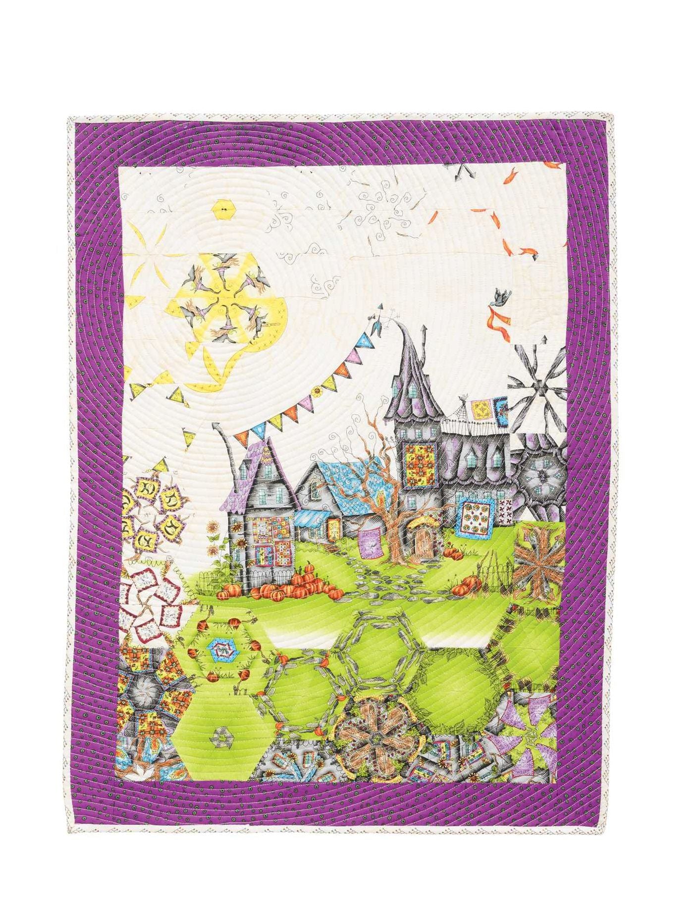One-Block Wonder Panel Quilts: New Ideas; One-of-a-Kind Hexagon Blocks