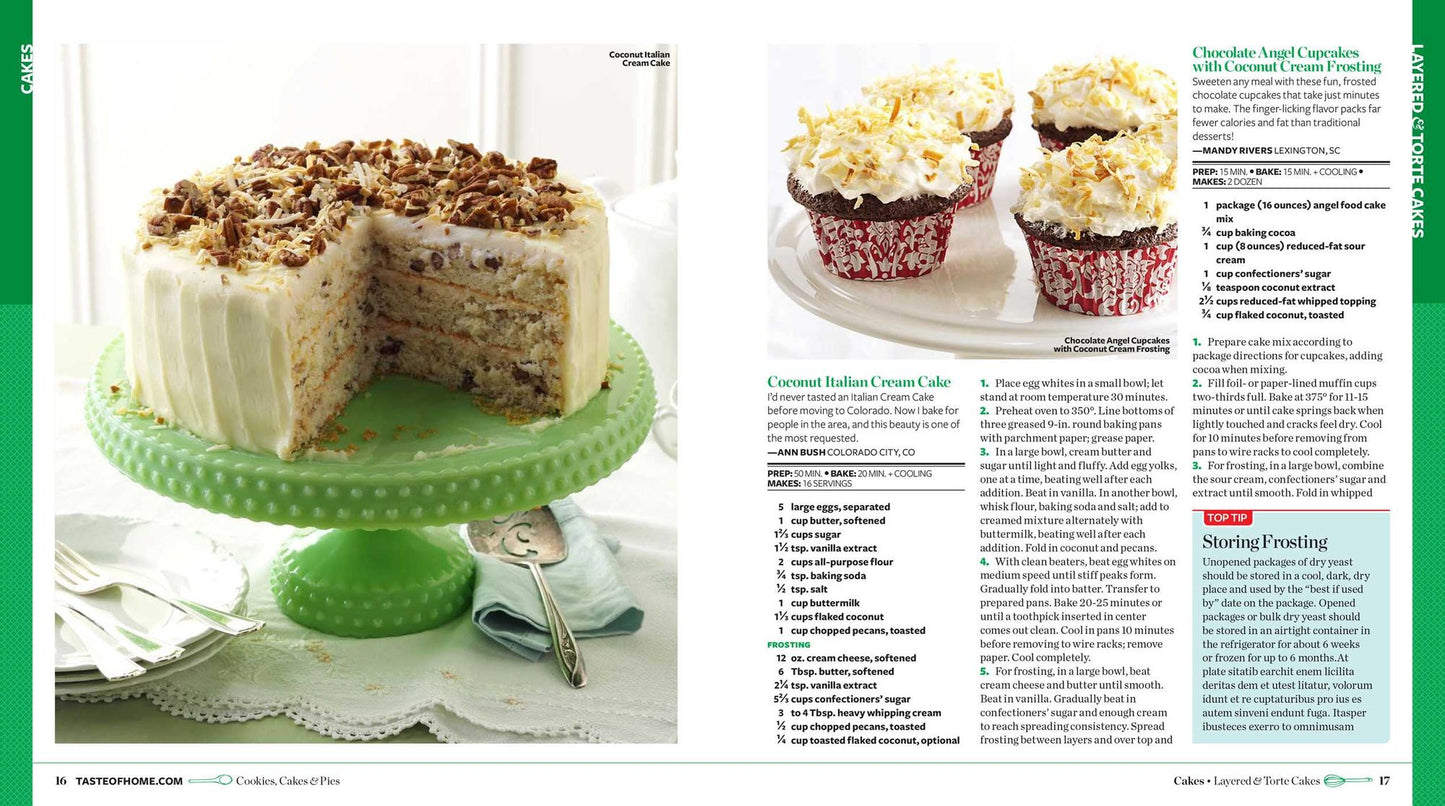 Taste of Home Cookies, Cakes & Pies: 368 All-New Recipes