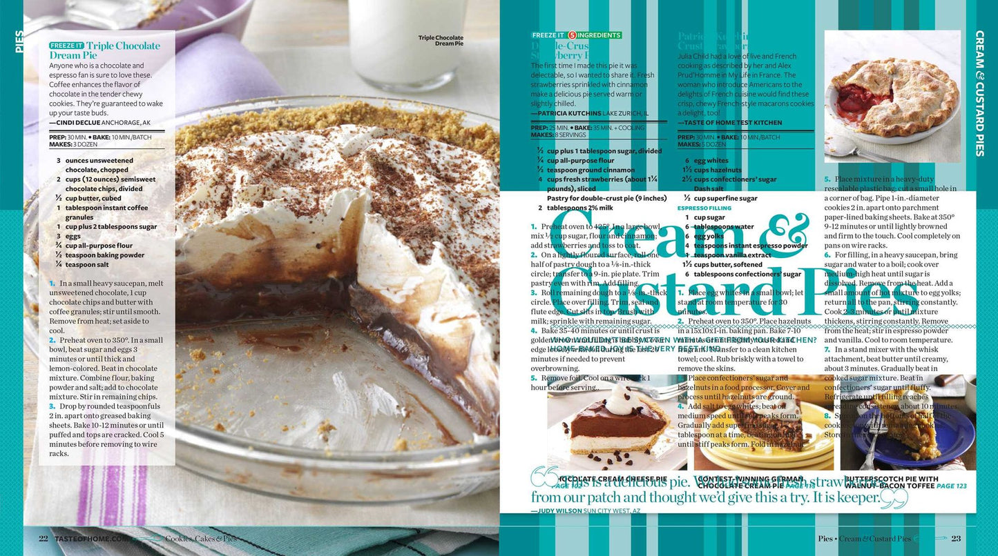 Taste of Home Cookies, Cakes & Pies: 368 All-New Recipes