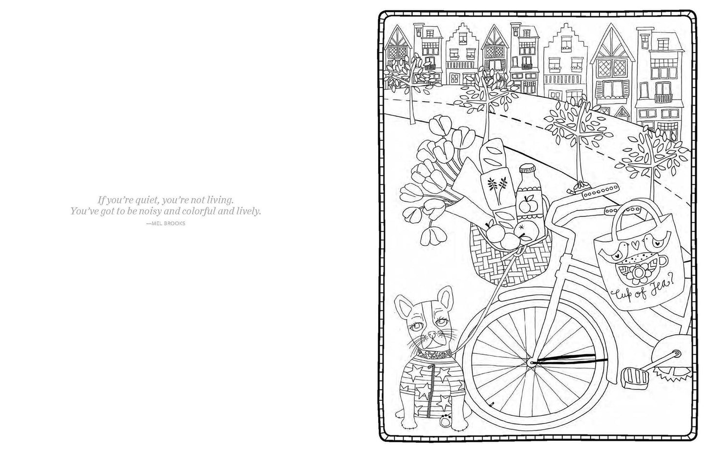 Color Me Delicious Adult Coloring Book