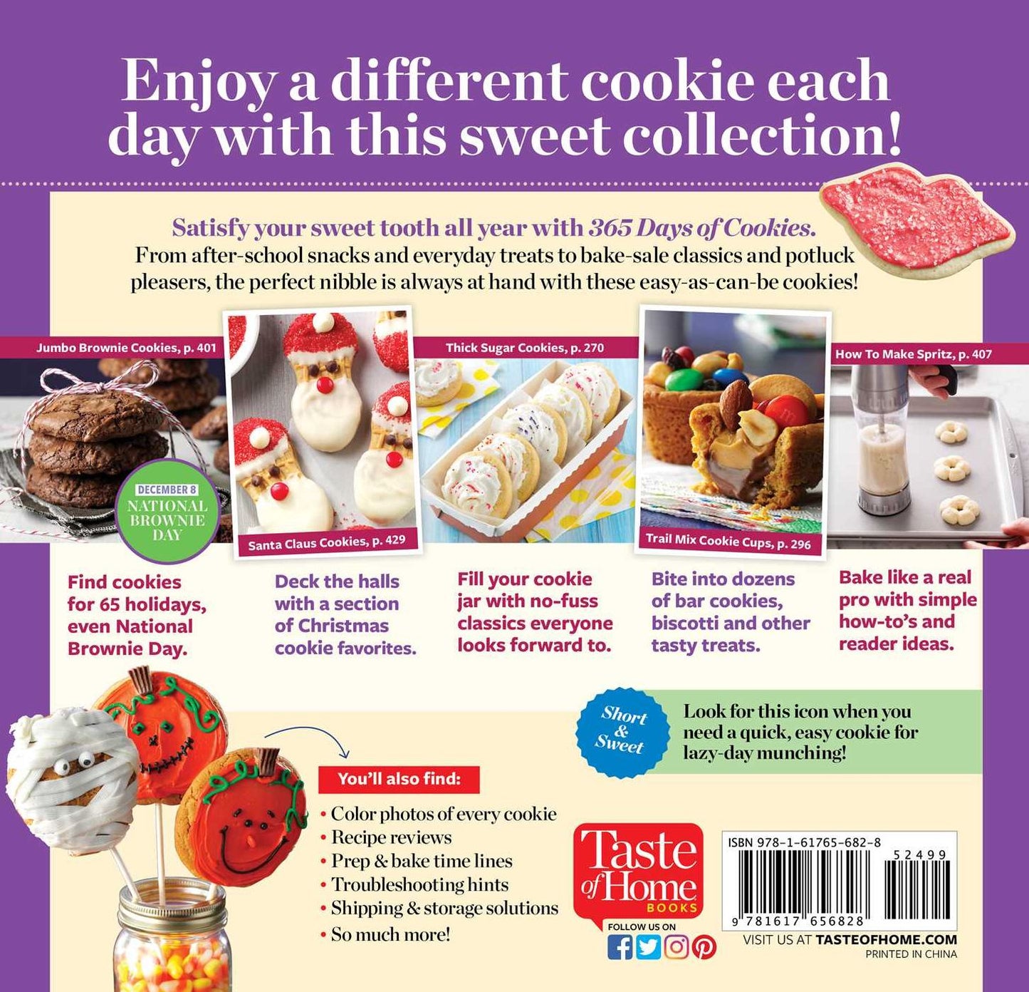 Taste of Home 365 Days of Cookies: Sweeten Your Year with a New Cookie Every Day
