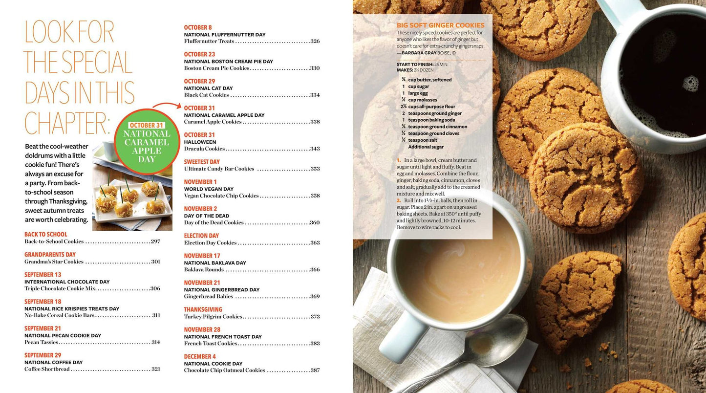 Taste of Home 365 Days of Cookies: Sweeten Your Year with a New Cookie Every Day
