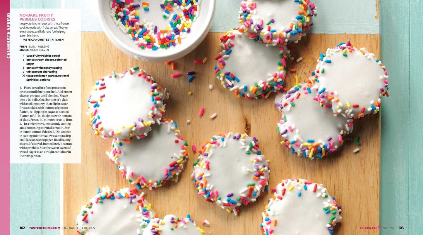 Taste of Home 365 Days of Cookies: Sweeten Your Year with a New Cookie Every Day