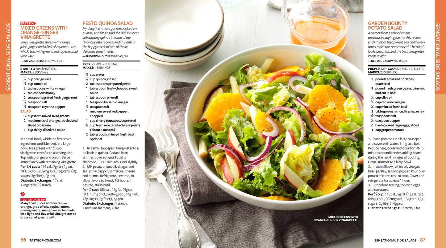 Taste of Home Diabetes Cookbook: Eat right, feel great with 370 family-friendly, crave-worthy dishes!