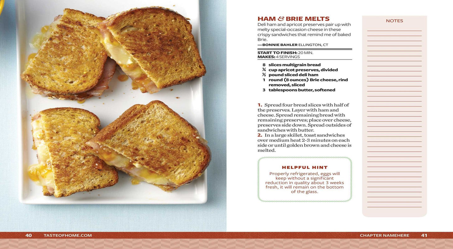 Taste of Home 5 Ingredient Mini Binder