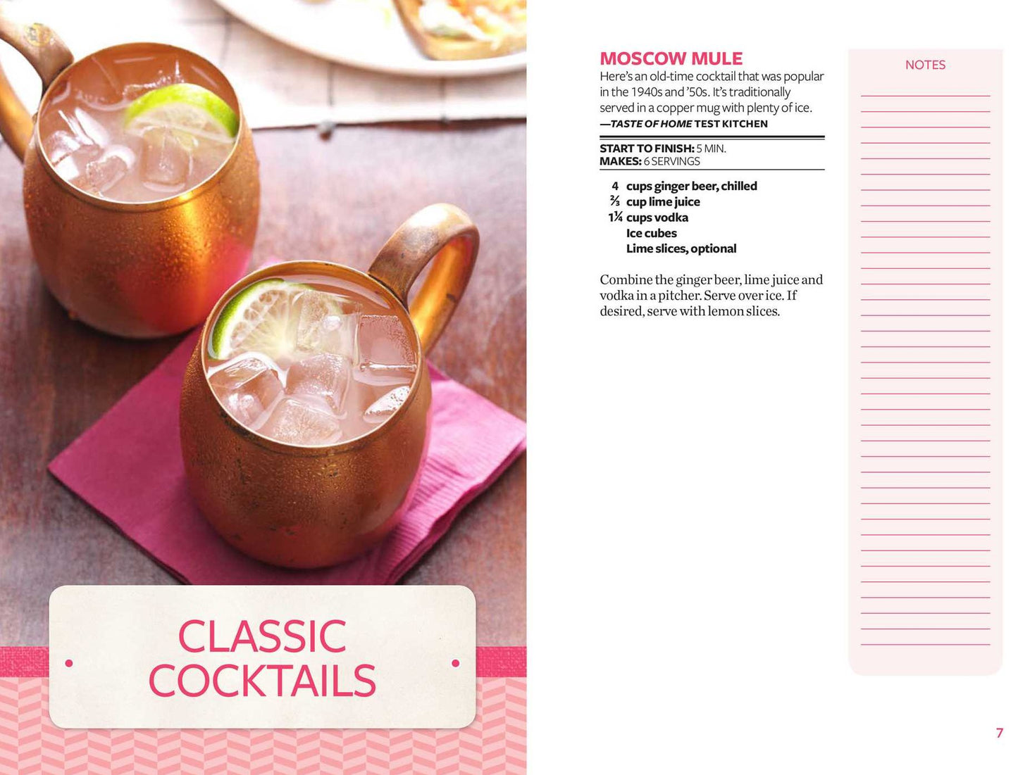 Taste of Home Happy Hour Mini Binder: More Than 100+ Cocktails, Mocktails, Munchies & More