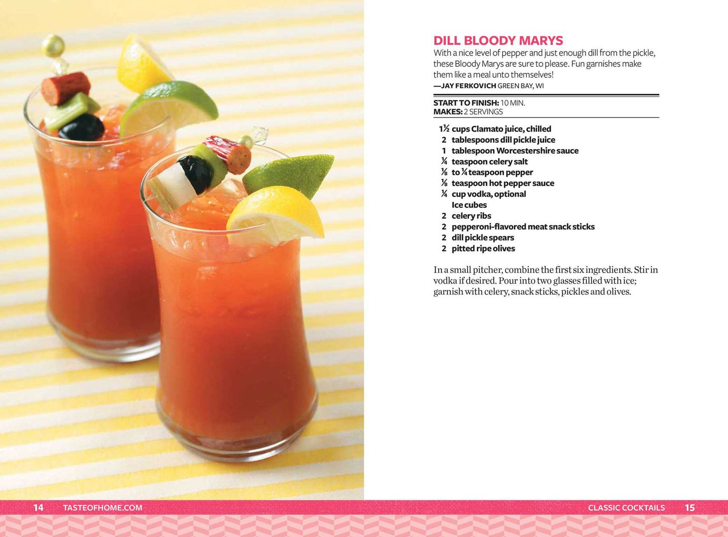 Taste of Home Happy Hour Mini Binder: More Than 100+ Cocktails, Mocktails, Munchies & More