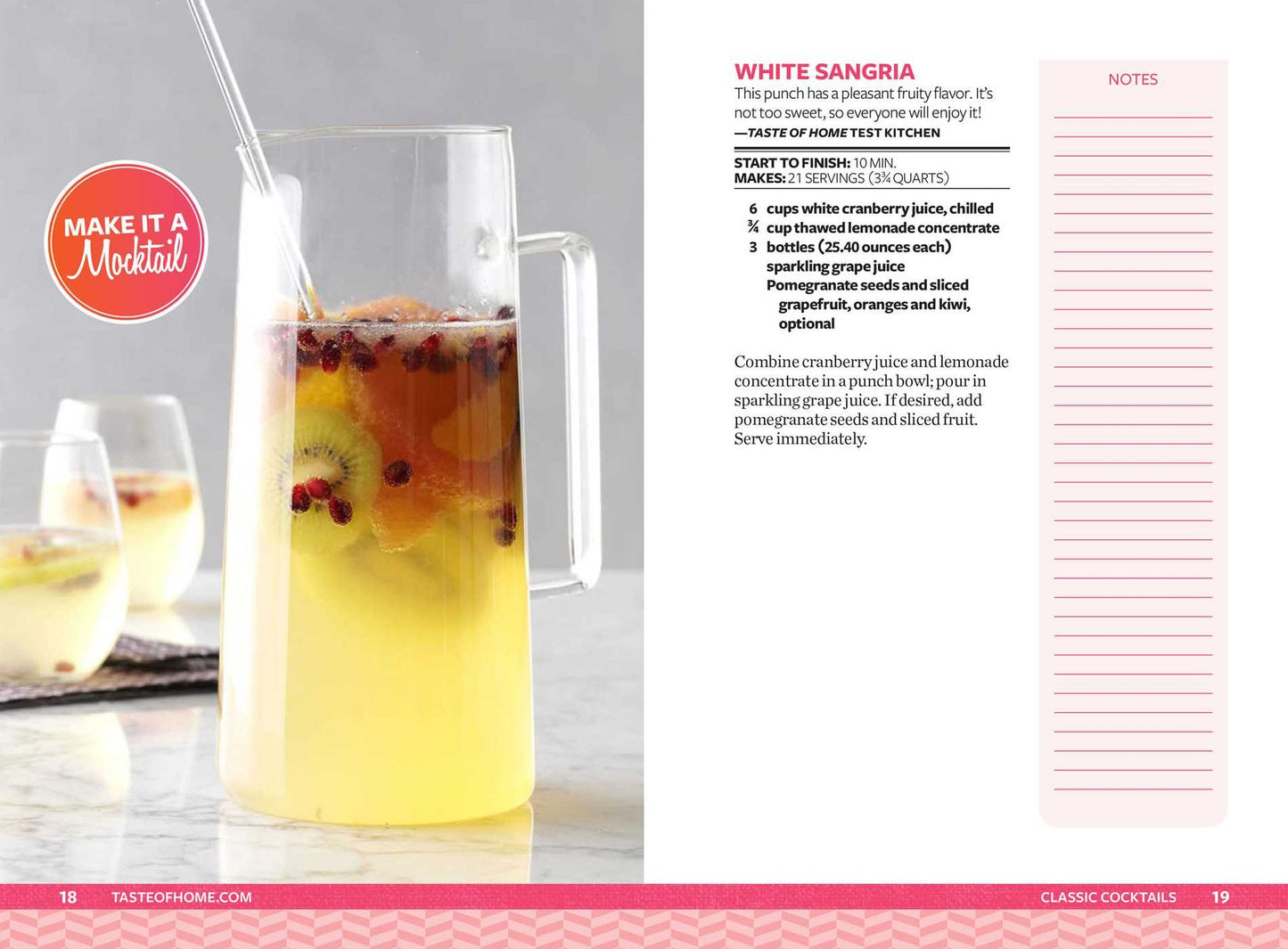 Taste of Home Happy Hour Mini Binder: More Than 100+ Cocktails, Mocktails, Munchies & More