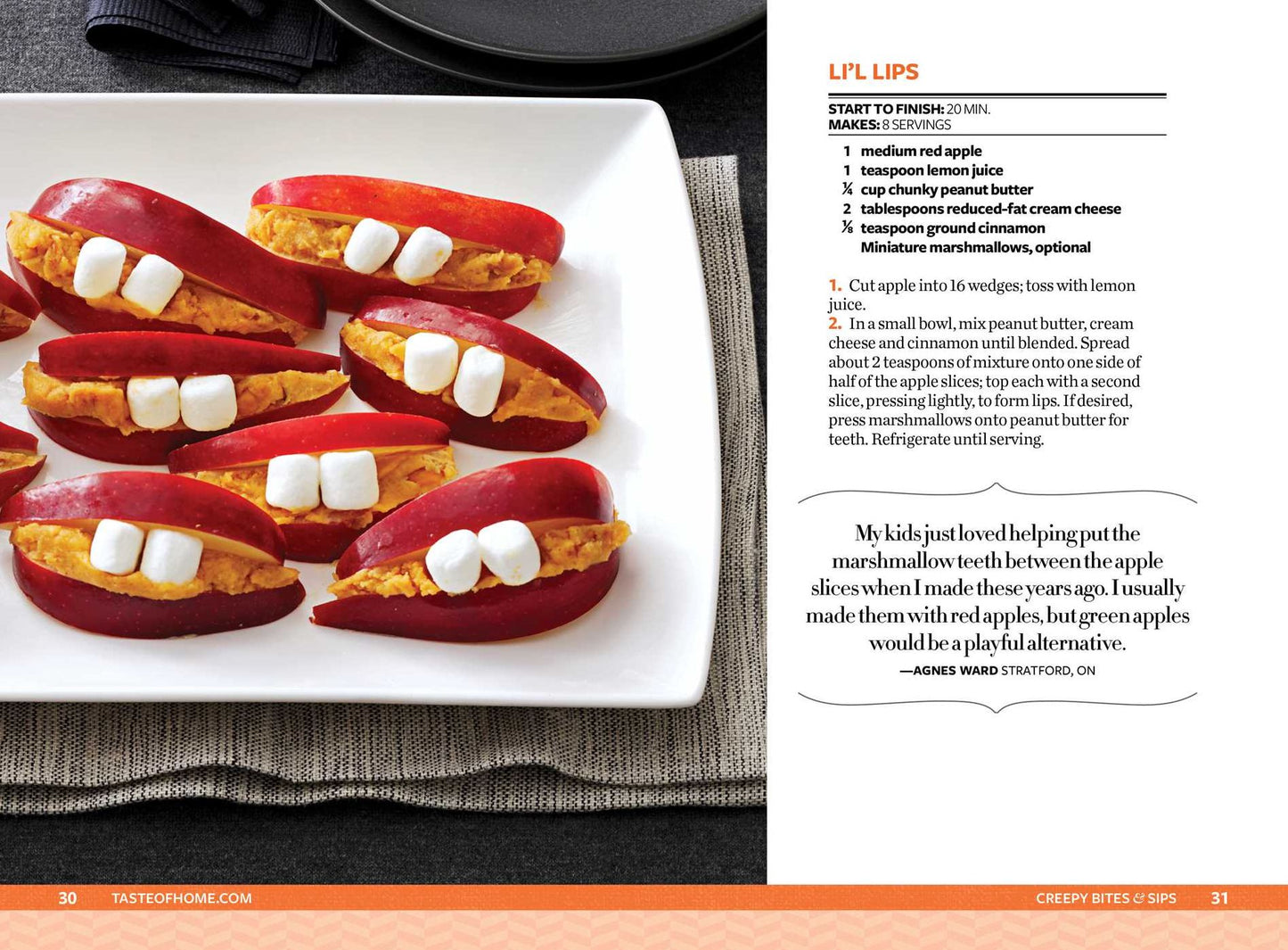 Taste of Home Halloween Mini Binder: 100+ Freaky Fun Recipes & Crafts for Ghouls of All Ages