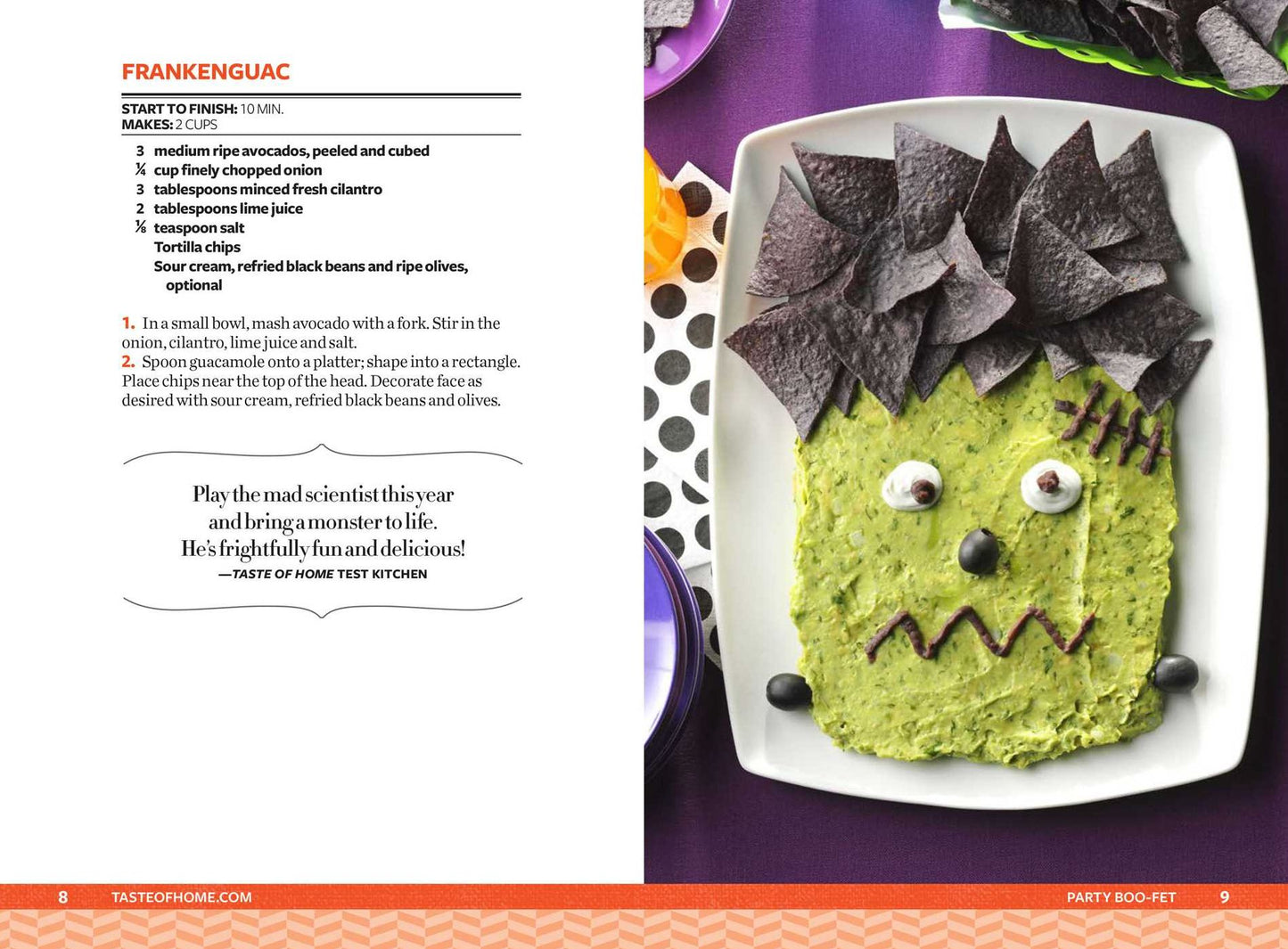 Taste of Home Halloween Mini Binder: 100+ Freaky Fun Recipes & Crafts for Ghouls of All Ages
