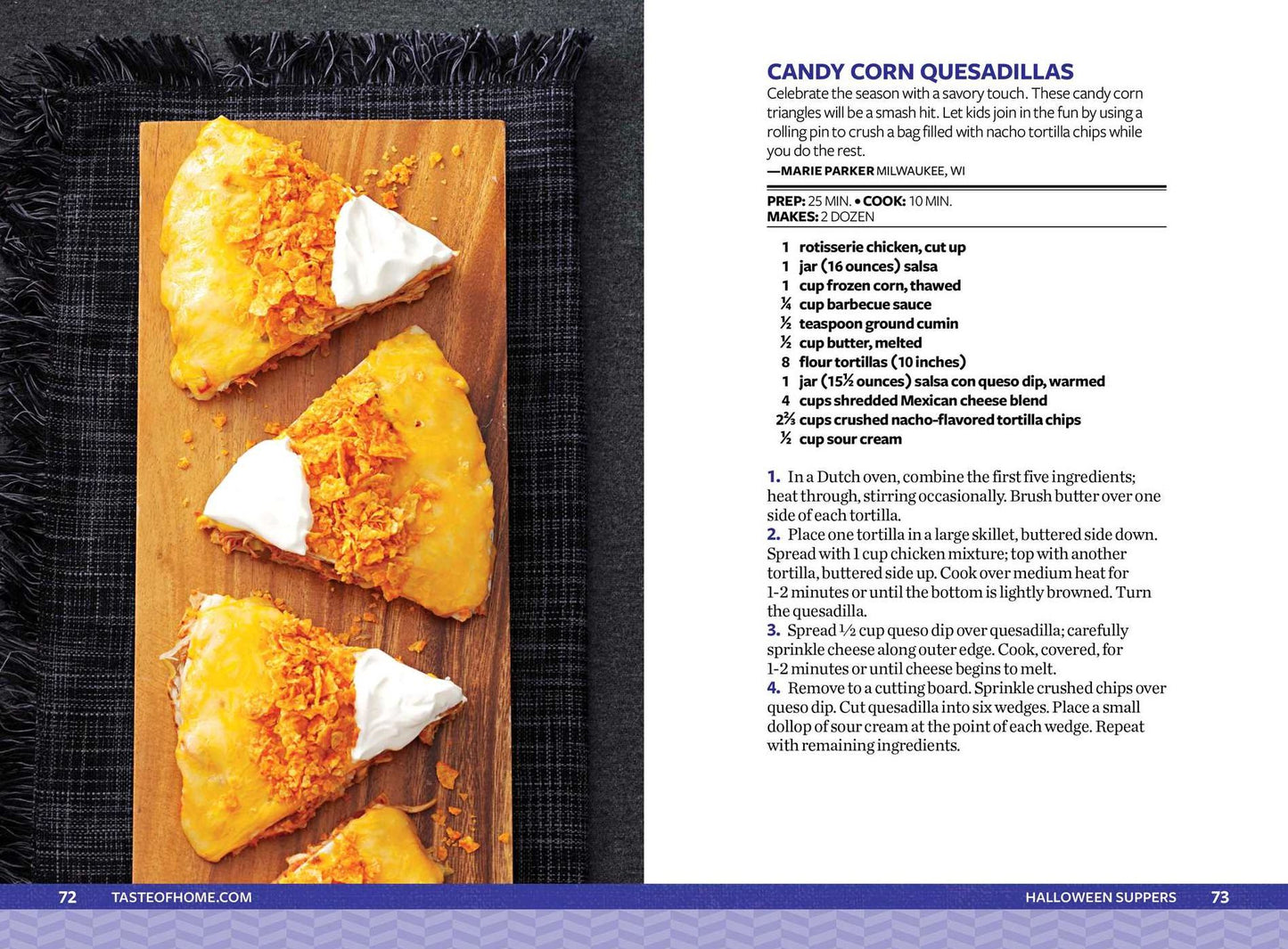 Taste of Home Halloween Mini Binder: 100+ Freaky Fun Recipes & Crafts for Ghouls of All Ages