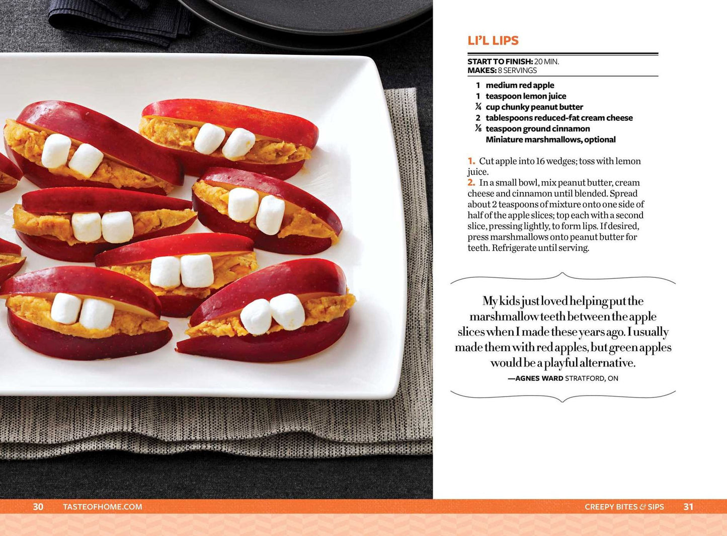 Taste of Home Halloween Mini Binder: 100+ Freaky Fun Recipes & Crafts for Ghouls of All Ages
