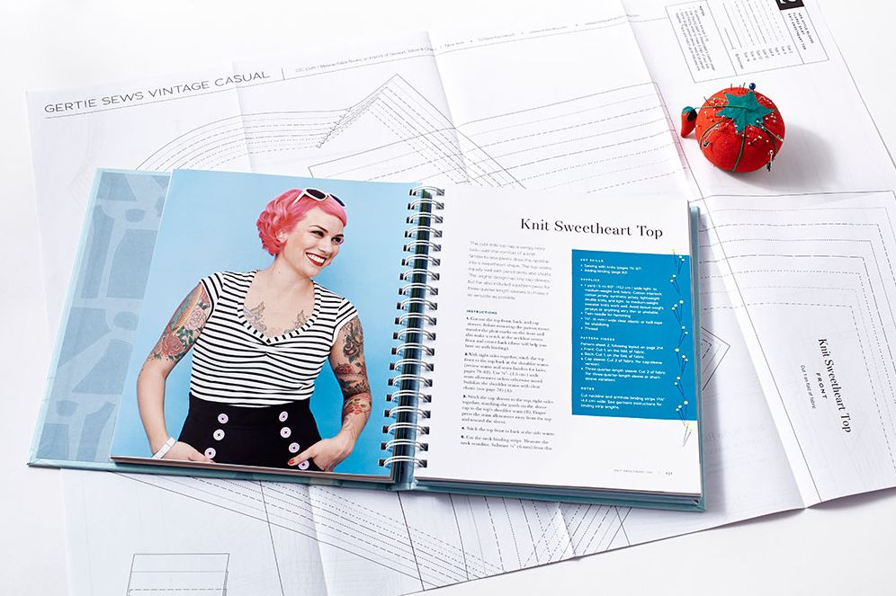 Gertie Sews Vintage Casual: A Modern Guide to Sportswear Styles of the 1940s and 1950s