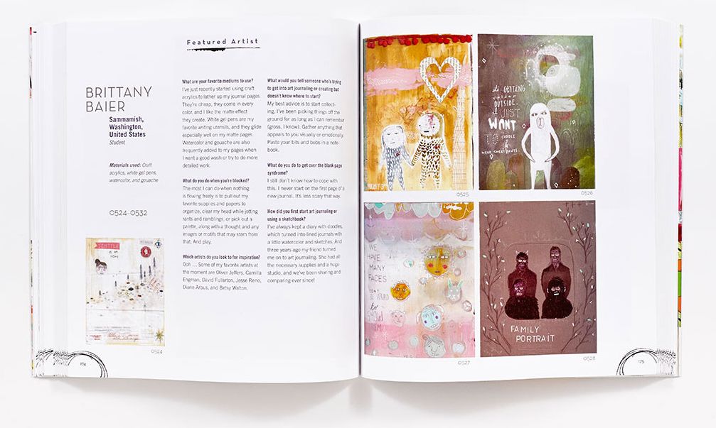 A World of Artist Journal Pages: 1000+ Artworks 230 Artists 30 Countries