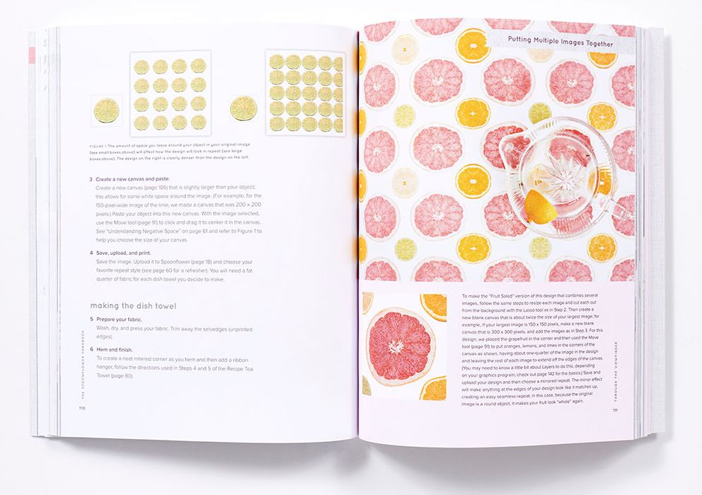 The Spoonflower Handbook: A DIY Guide to Designing Fabric, Wallpaper & Gift Wrap with 30+ Projects