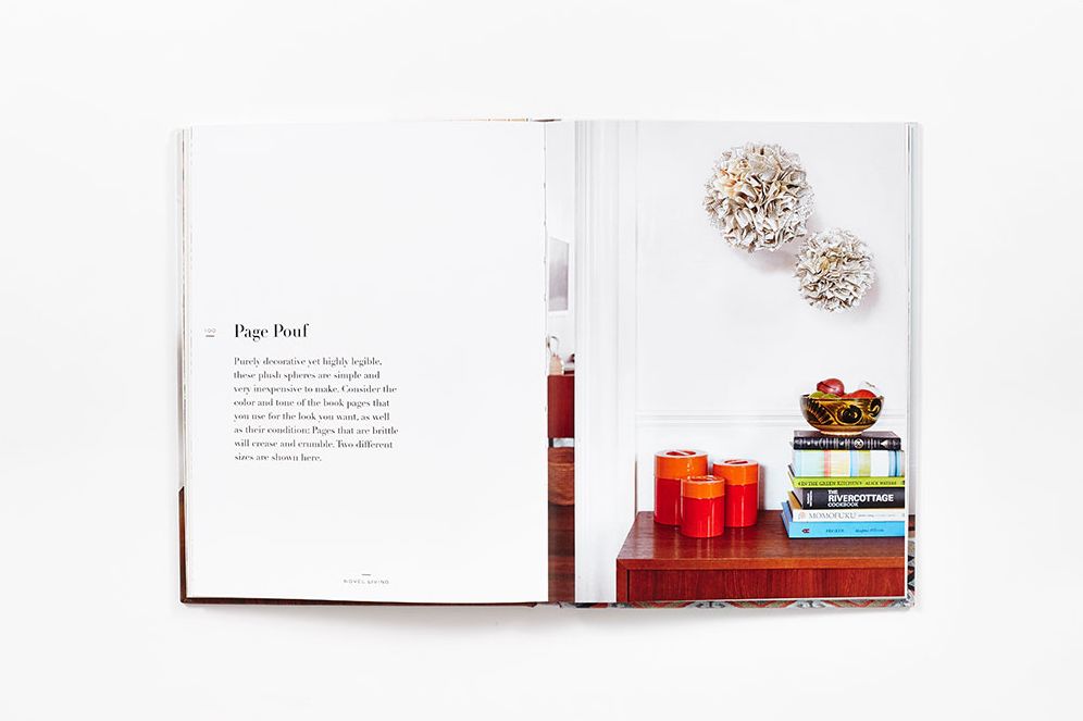 Novel Living: Collecting, Decorating, and Crafting with Books