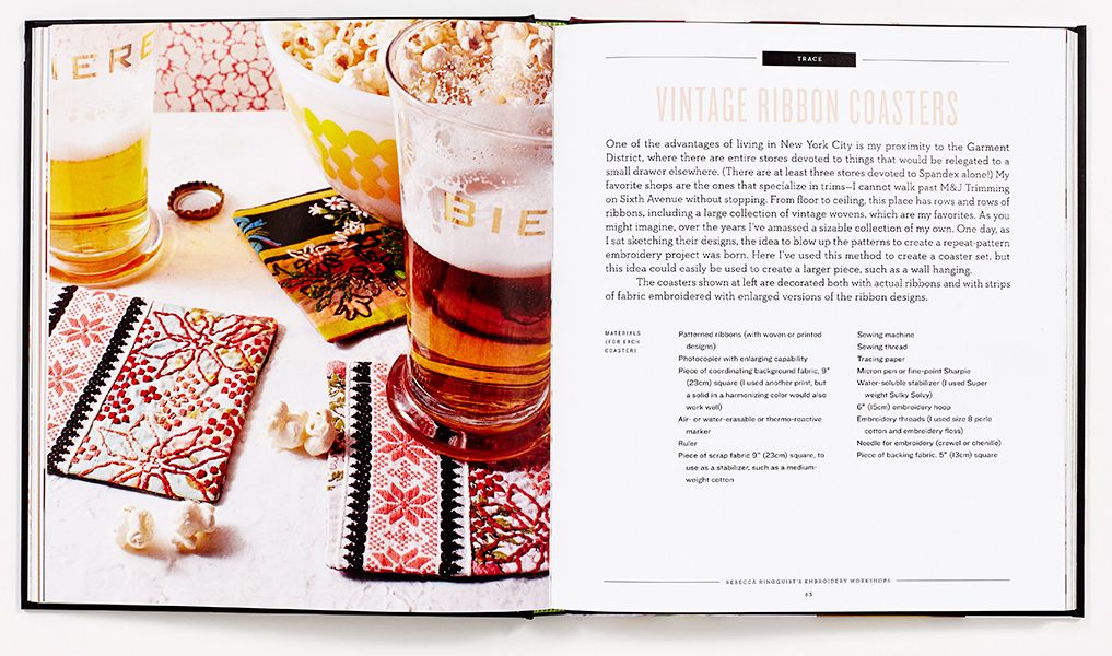 Rebecca Ringquist's Embroidery Workshops: A Bend-the-Rules Primer