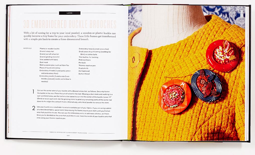 Rebecca Ringquist's Embroidery Workshops: A Bend-the-Rules Primer