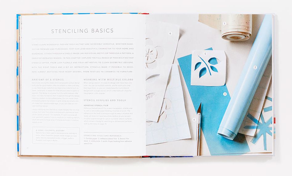 Stamp Stencil Paint: Making Extraordinary Patterned Projects by Hand