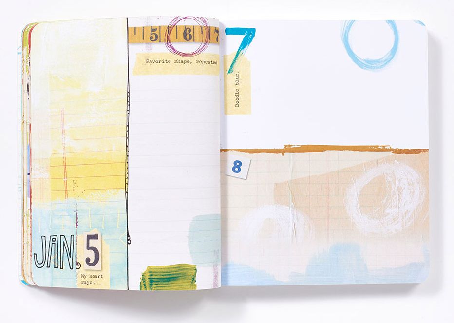 Year of the Doodle: 365 Drawing, Collaging, and Mark-Making Adventures