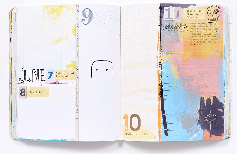Year of the Doodle: 365 Drawing, Collaging, and Mark-Making Adventures