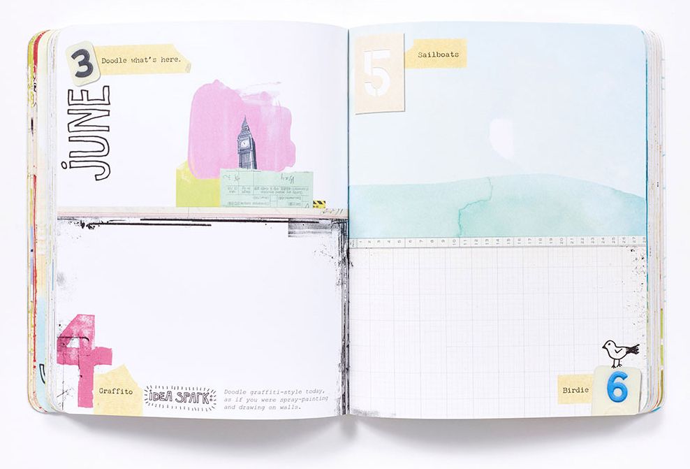 Year of the Doodle: 365 Drawing, Collaging, and Mark-Making Adventures