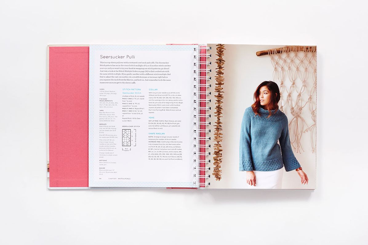 The Knitting All Around Stitch Dictionary: 150 new stitch patterns to knit top down, bottom up, back and forth & in the round