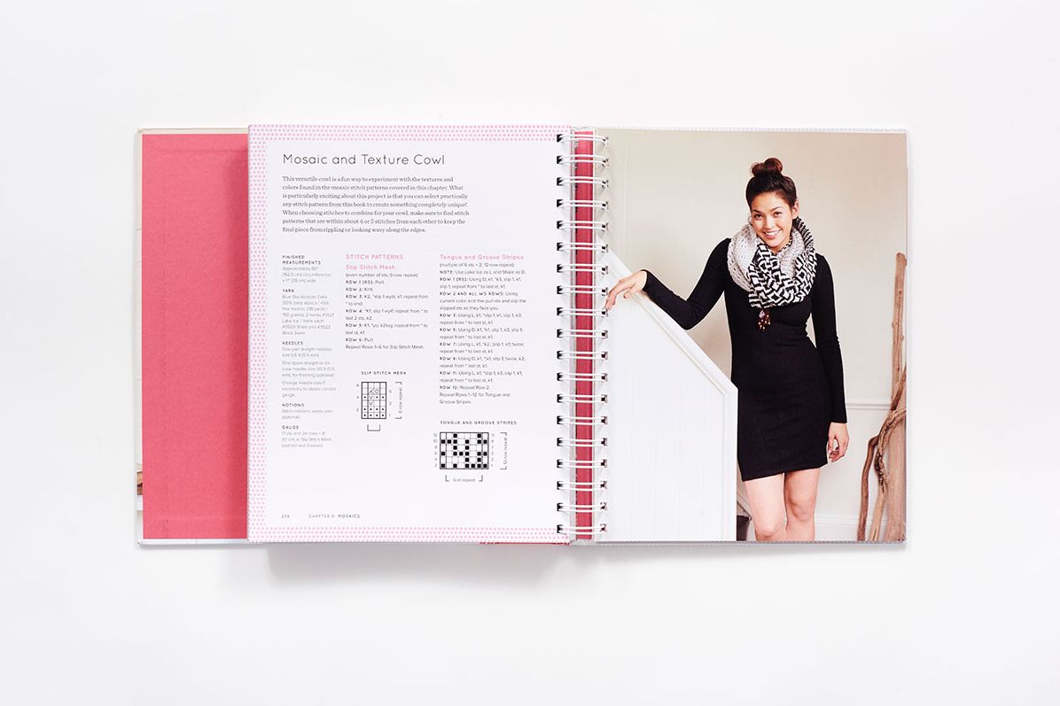 The Knitting All Around Stitch Dictionary: 150 new stitch patterns to knit top down, bottom up, back and forth & in the round