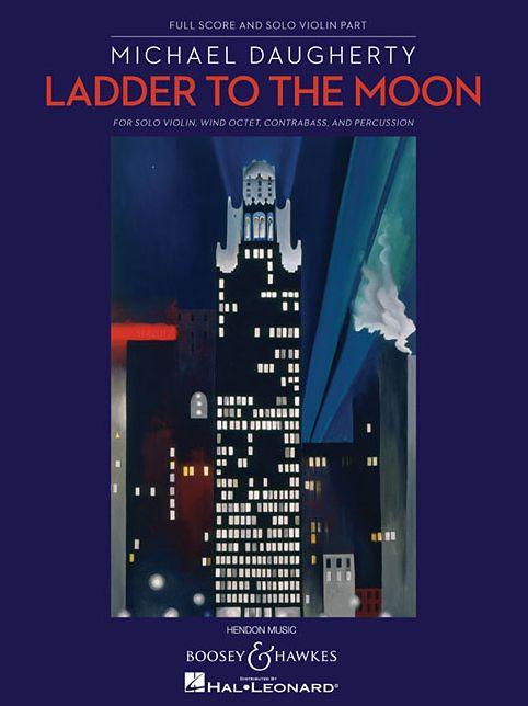 Ladder to the Moon: for Violin and Chamber Ensemble Full Score and Solo Violin Part