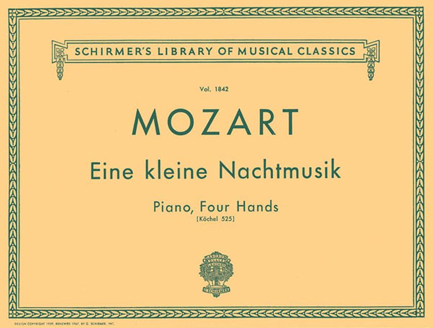Eine Kleine Nachtmusik (K. 525): Piano Duet
