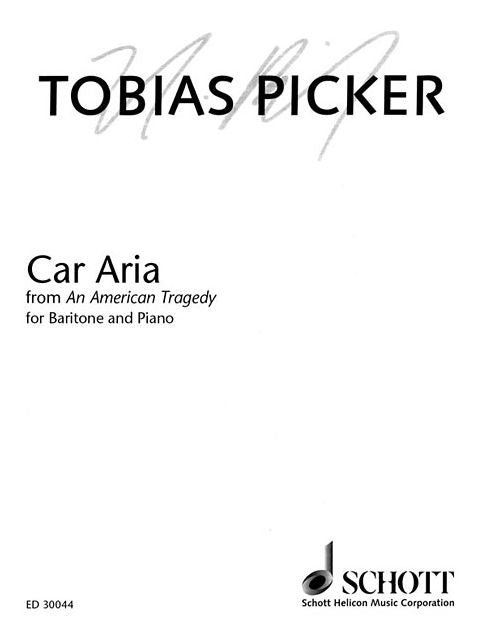 Car Aria from "An American Tragedy": Baritone and Piano