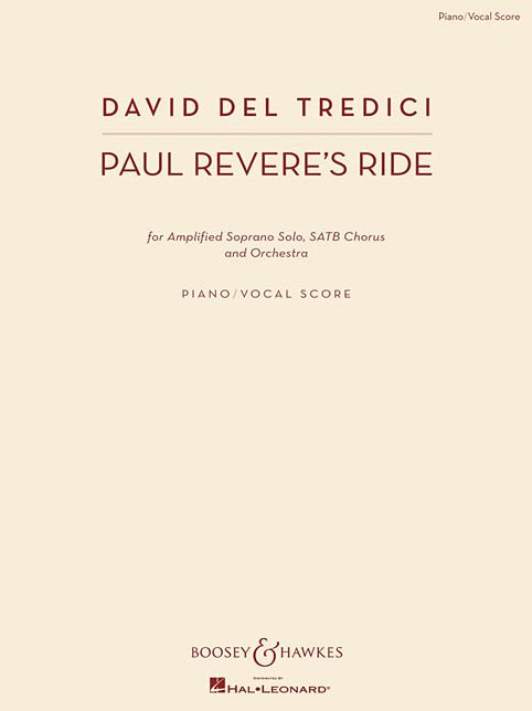 Paul Revere's Ride: Amplified Soprano Solo, SATB Chorus, and Orchestra