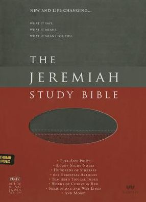 Jeremiah Study Bible-NKJV (Large Print -- QA test)