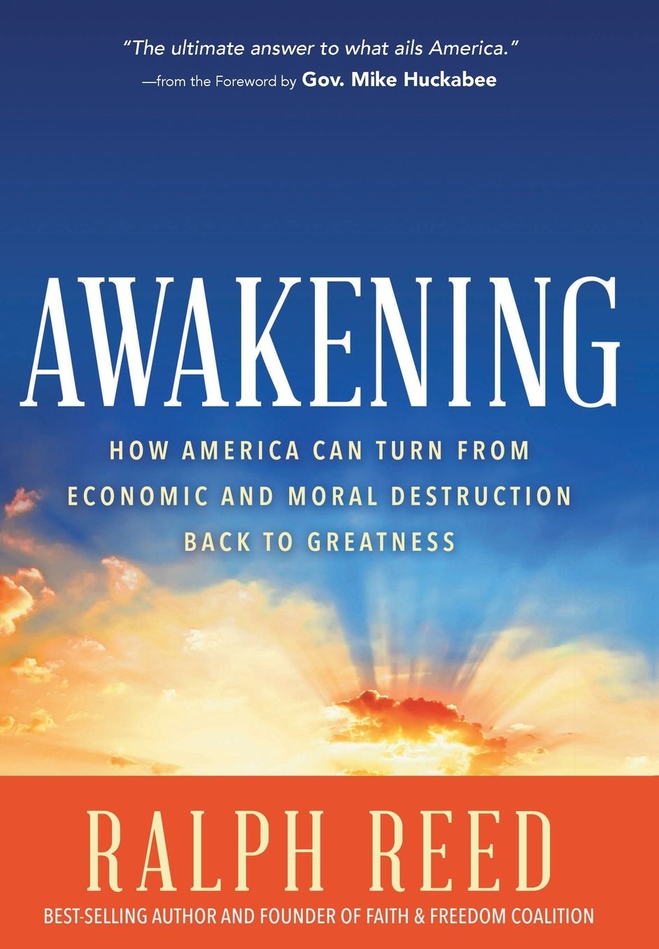 Awakening : How America Can Turn from Economic and Moral Destruction Back to Greatness (Large Print -- QA test)