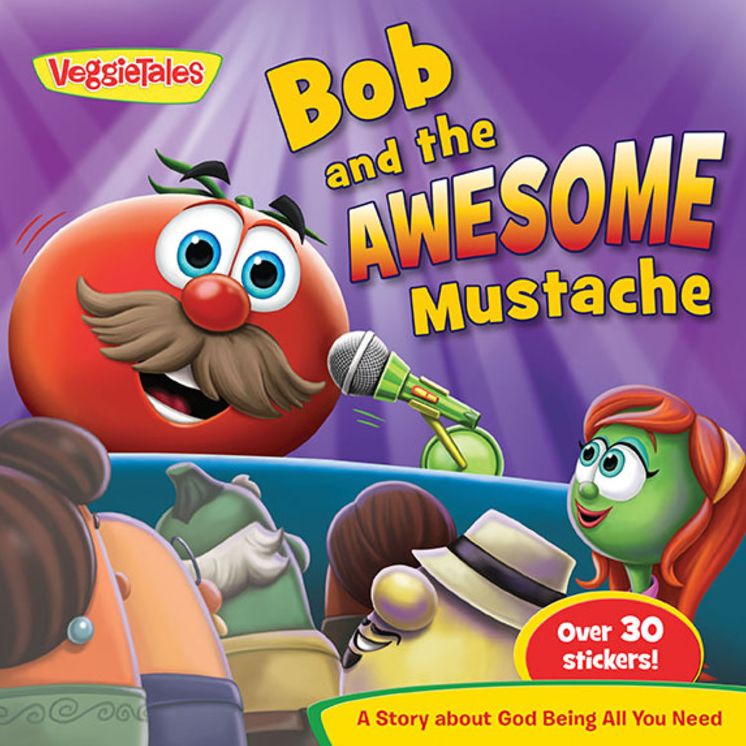 Bob & the Awesome Mustache-VeggieTales in the House (Large Print -- QA test)