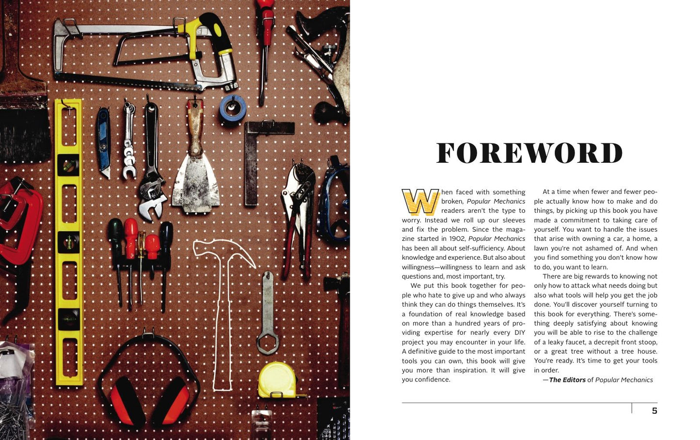 Popular Mechanics The Ultimate Tool Book: Every Tool You Need to Own