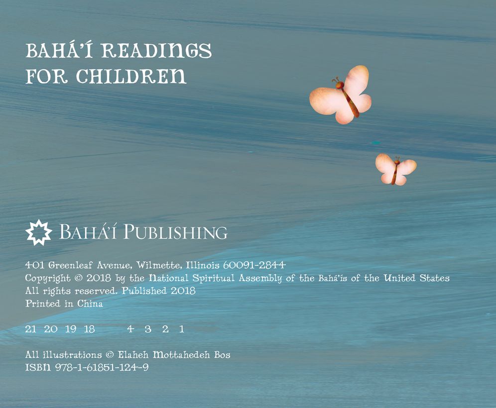 Baha'i Readings for Children: Selections from the Words of Baha'u'llah and 'Abdu'l-Baha