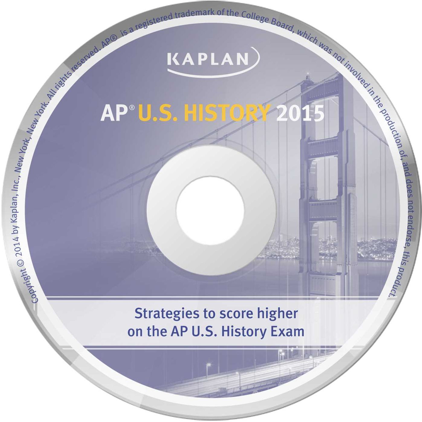 Kaplan AP U.S. History 2015: Book + Online + DVD
