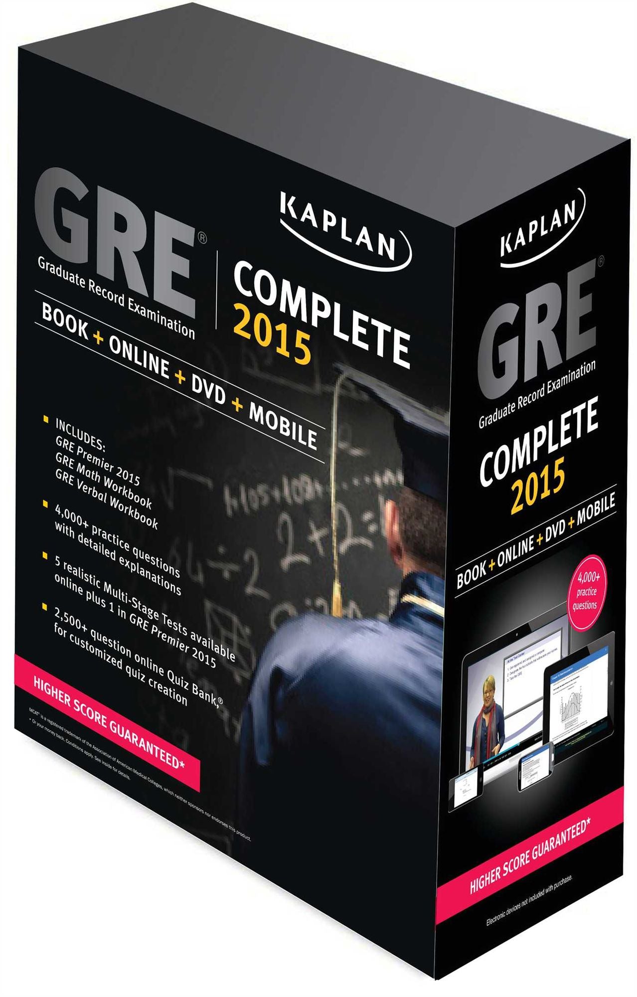 GRE Complete 2015: The Ultimate in Comprehensive Self-Study for GRE: Book + DVD + Online + Mobile
