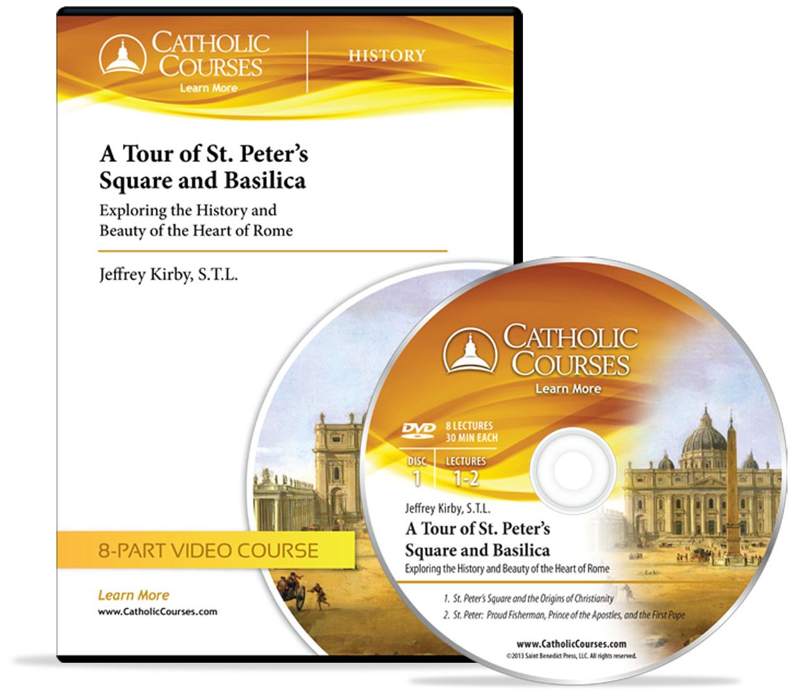 A Tour of St. Peter's Square and Basilica - DVD: Exploring the History and Beauty of the Heart of Rome