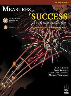 Measures of Success for String Orchestra Violin Book 1 - With DVD