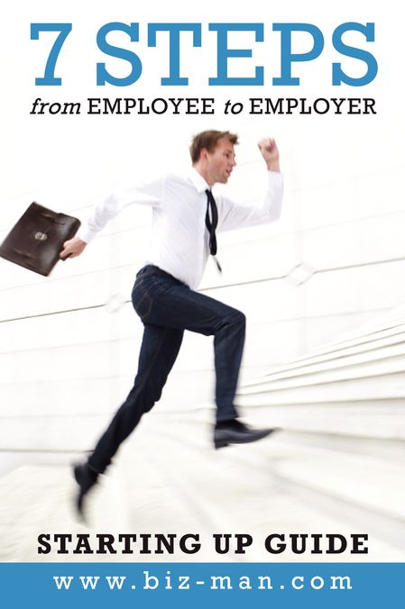 7 Steps from Employee to Employer: Starting Up Guide